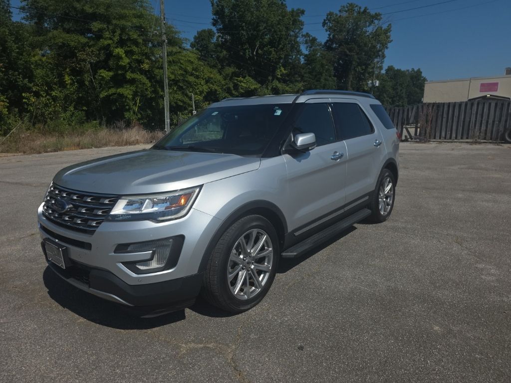 Ingot Silver Metallic 2017 Ford Explorer SUV / Crossover Front-Wheel Drive 6-Speed Automatic