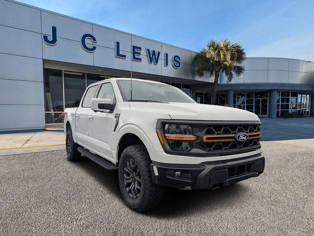 Oxford White 2025 Ford F-150 Tremor SuperCrew 4WD Pickup Truck Four-Wheel Drive Automatic