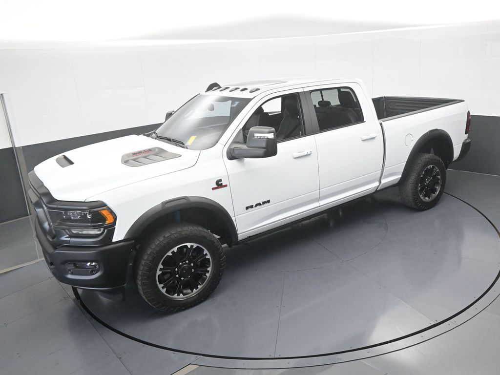 Used 2024 Bright White Clearcoat Ram Rebel image 58