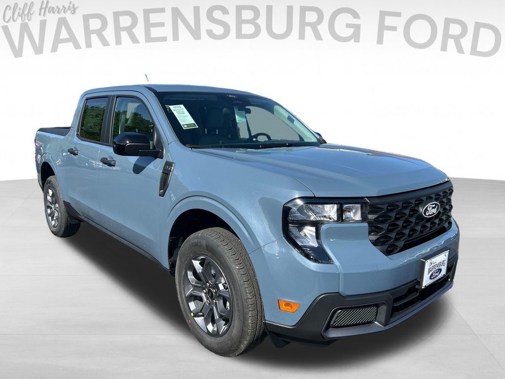 Blue (Azure Gray Metallic Tri-Coat) 2026 Ford Maverick Pickup Truck Front-Wheel Drive Continuously Variable Transmission