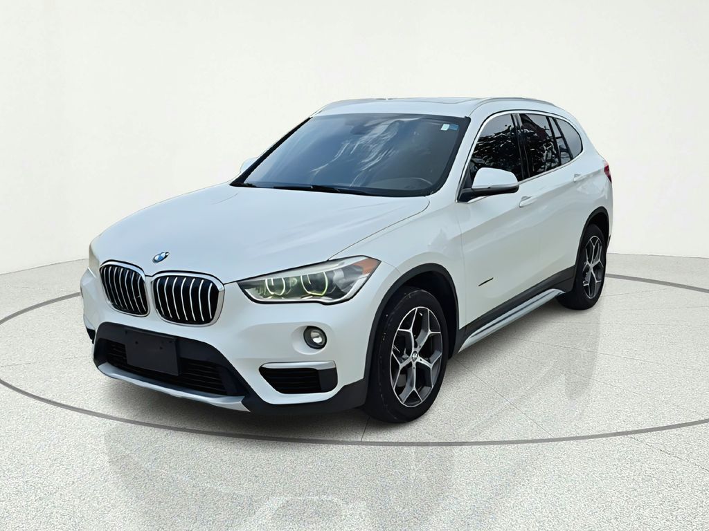 2017 BMW X1 sDrive28i White at Joe Myers Mazda Kia