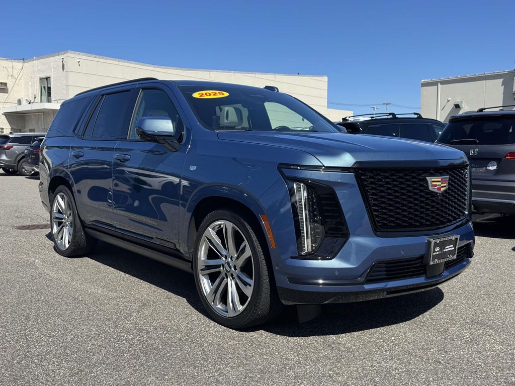 Deep Sea Metallic 2025 Cadillac Escalade SUV / Crossover Four-Wheel Drive Automatic