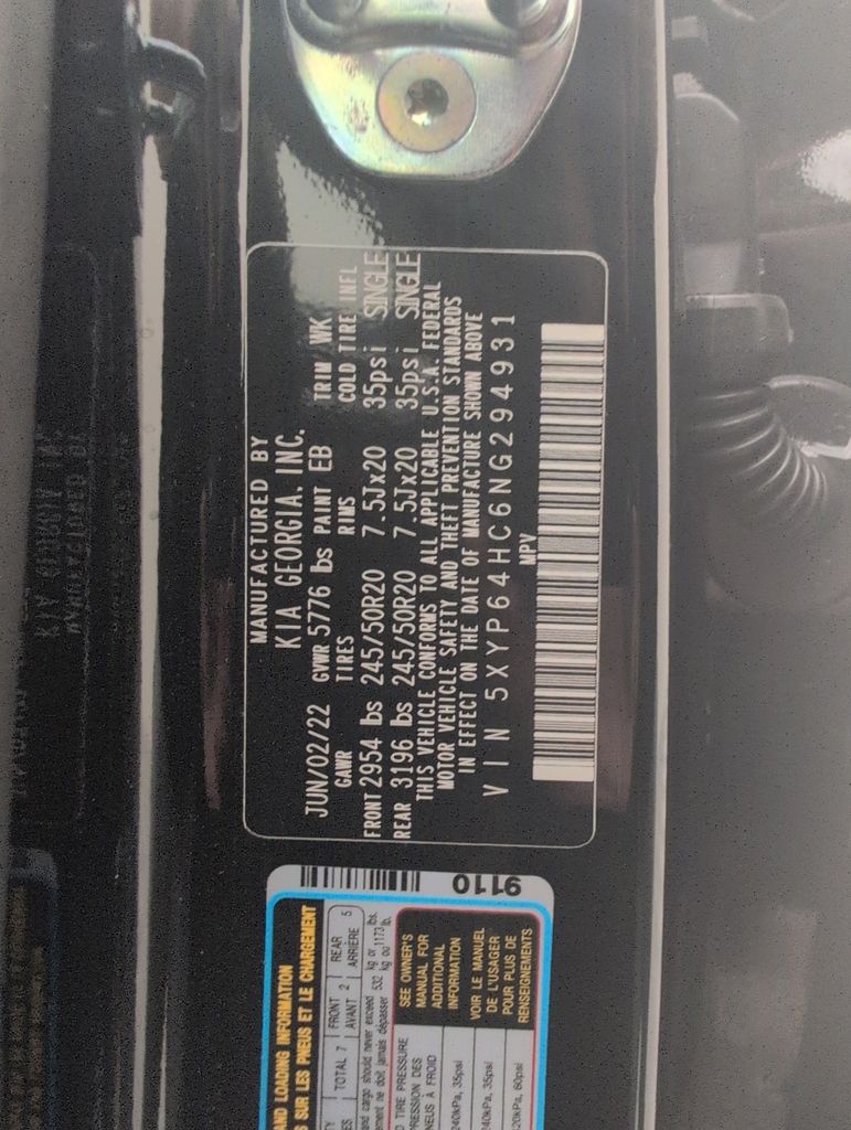 Certified Used 2022 Black Kia S image 43
