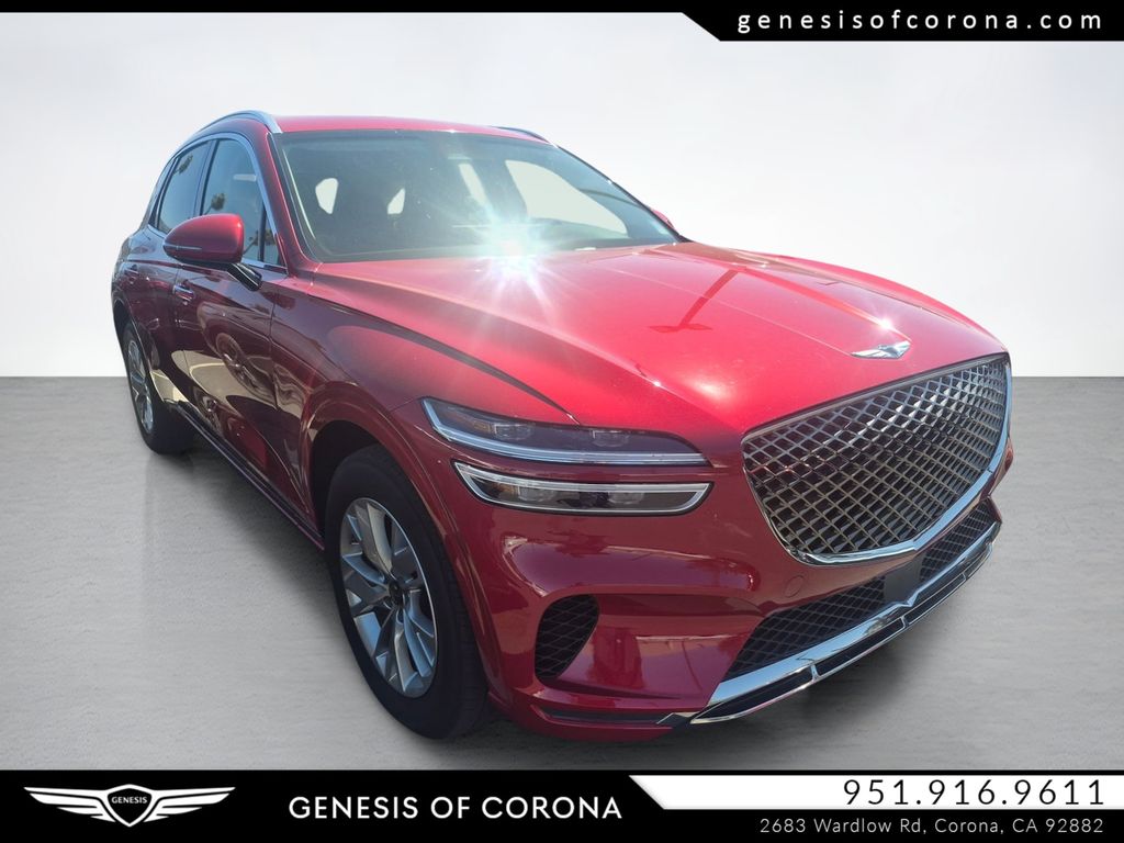 Red 2022 Genesis GV70 SUV / Crossover All-Wheel Drive 8-Speed Automatic