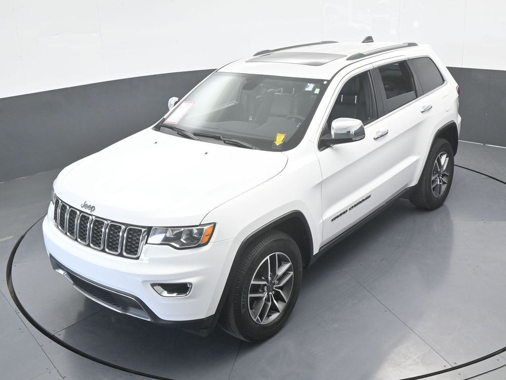 Used 2021 Bright White Clearcoat Jeep Limited image 47