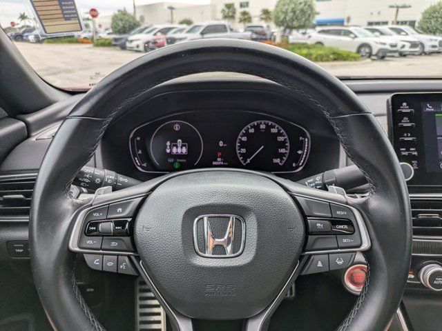 Certified Used 2021 Red Honda Sport image 24