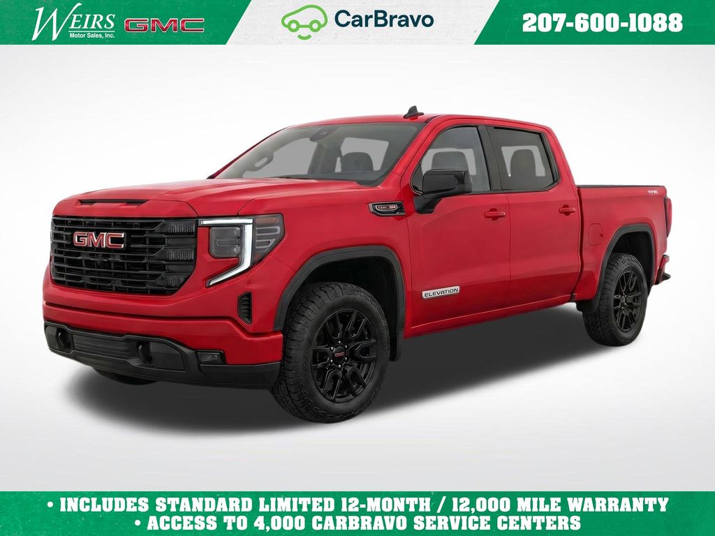 Volcanic Red Tintcoat 2023 GMC Sierra 1500 Pickup Truck Four-Wheel Drive Automatic