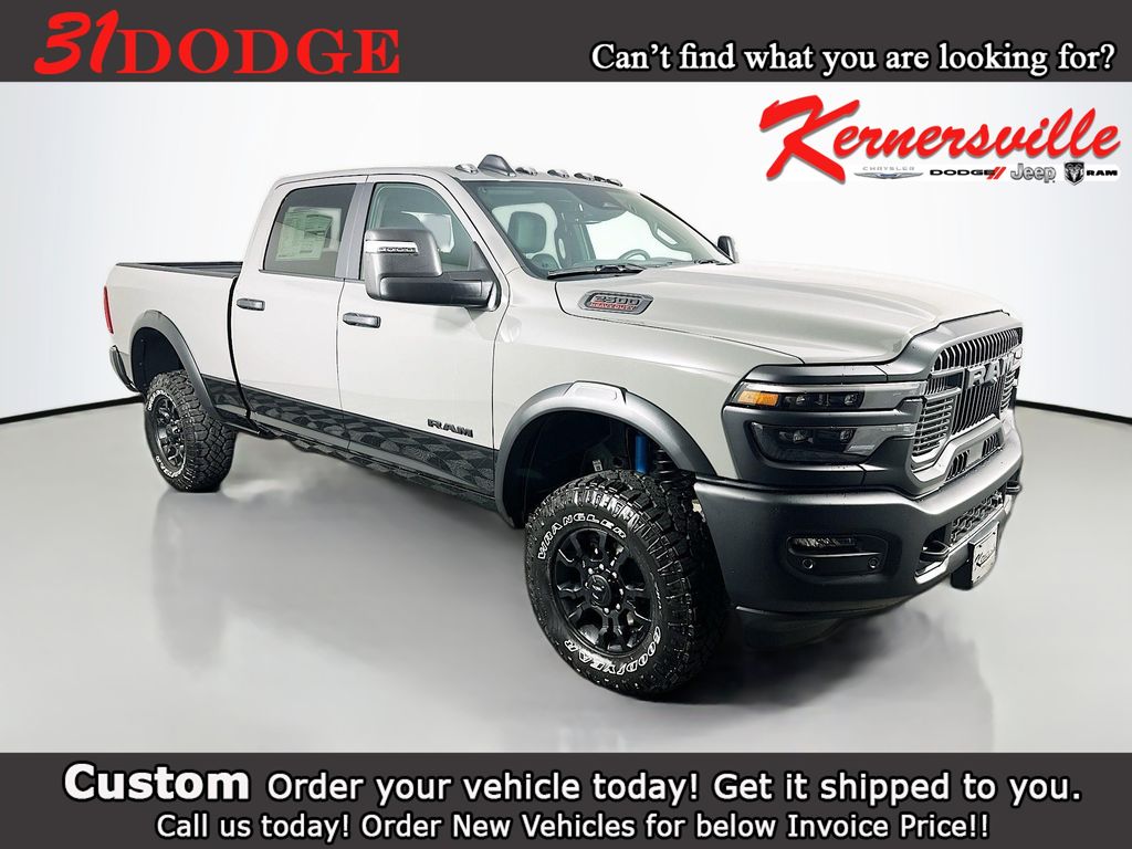 Gray Clearcoat 2026 RAM 2500 Pickup Truck Four-Wheel Drive Automatic