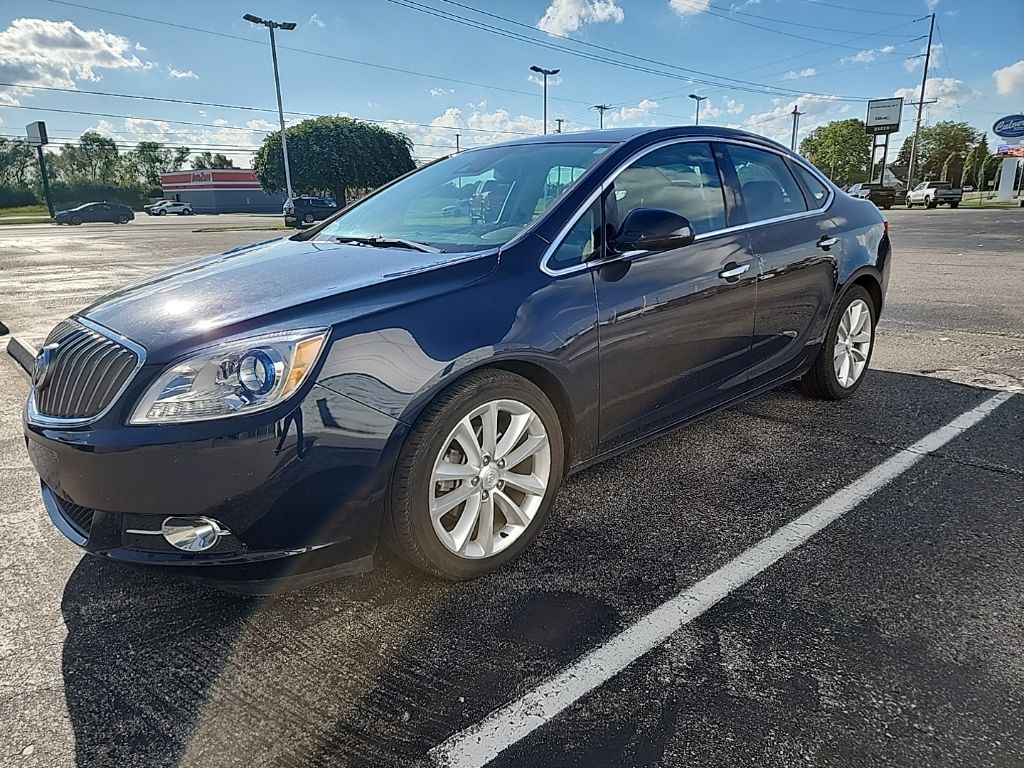 Dark Sapphire Blue Metallic 2016 Buick Verano Leather FWD Sedan Front-Wheel Drive 6-Speed Automatic Overdrive
