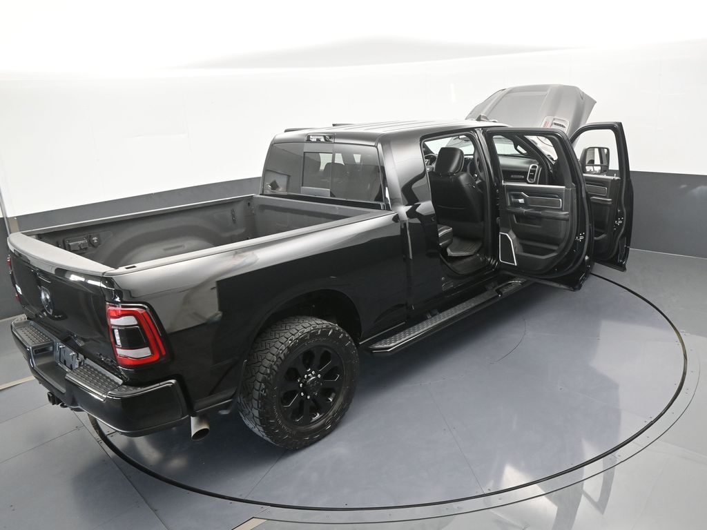 Used 2024 Diamond Black Crystal Pearlcoat Ram Laramie image 83