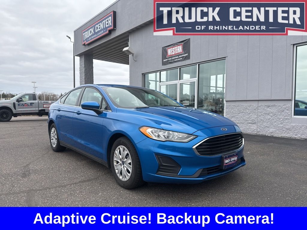Blue Metallic 2020 Ford Fusion S FWD Sedan Front-Wheel Drive 6-Speed Automatic