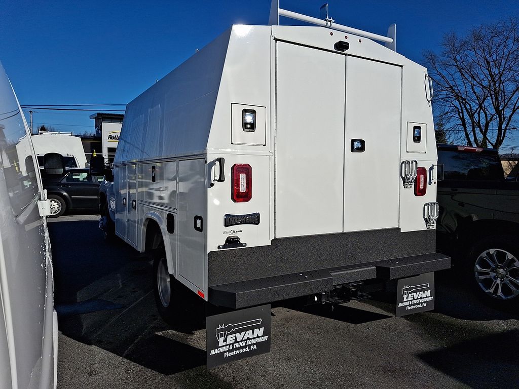 2025 Chevrolet Silverado 3500HD Work Truck White at Klick Lewis Buick Chevrolet