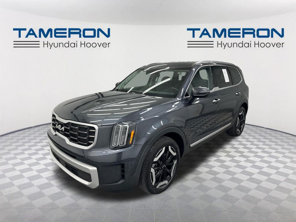 Gravity Gray 2024 Kia Telluride S AWD SUV / Crossover All-Wheel Drive 8-Speed Automatic