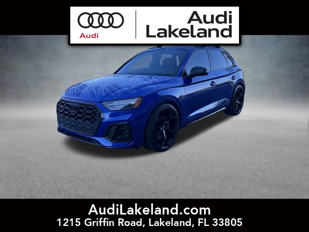 Blue Metallic 2023 Audi SQ5 3.0T quattro Premium Plus AWD SUV / Crossover All-Wheel Drive 8-Speed Automatic