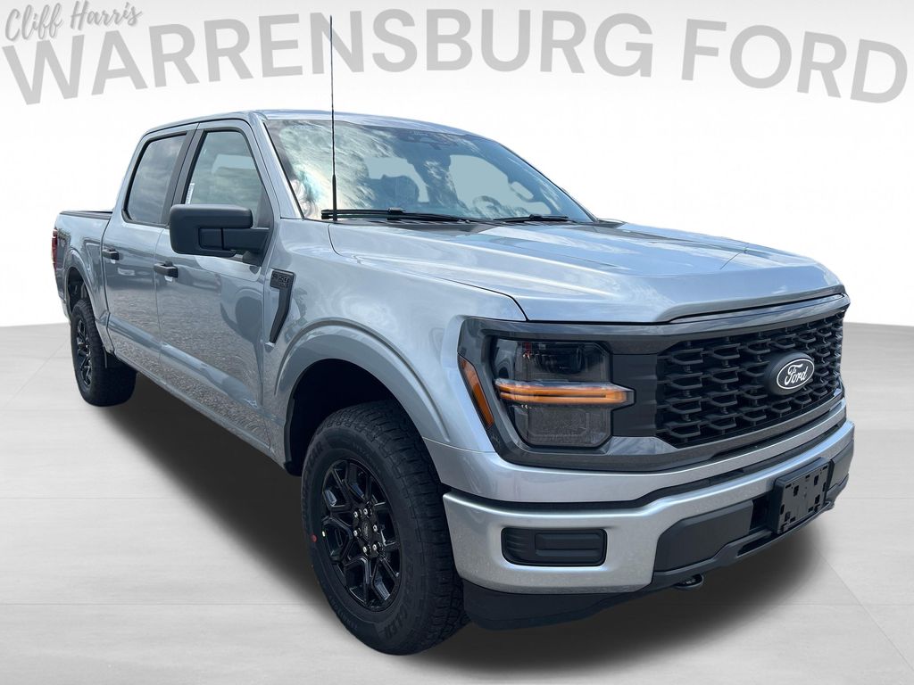 Silver Metallic 2026 Ford F-150 Pickup Truck Four-Wheel Drive Automatic