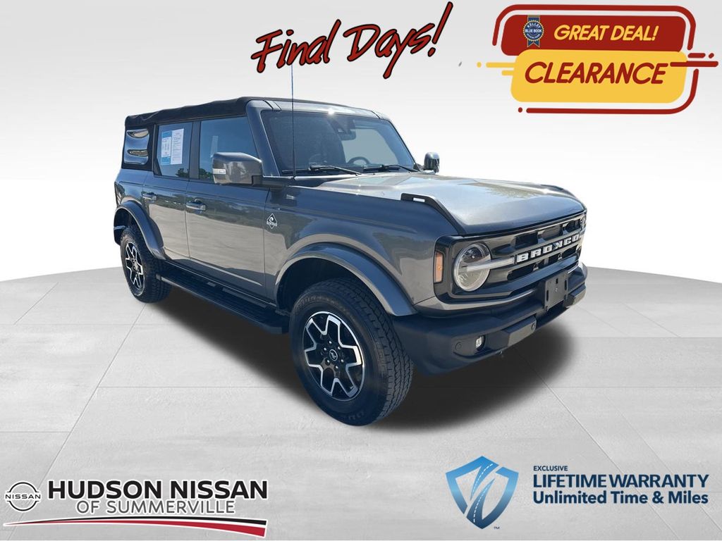 2022 Carbonized Gray Metallic Ford Bronco Outer Banks SUV