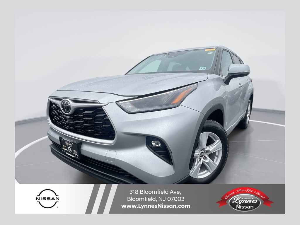 Celestial Silver Metallic 2023 Toyota Highlander LE AWD SUV / Crossover All-Wheel Drive 8-Speed Automatic