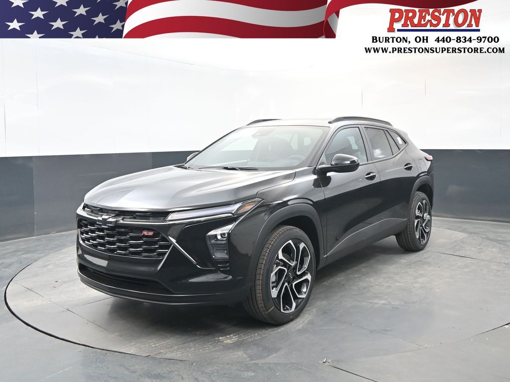 Mosaic Black Metallic 2026 Chevrolet Trax RS with 2RS FWD SUV / Crossover Front-Wheel Drive 6-Speed Automatic