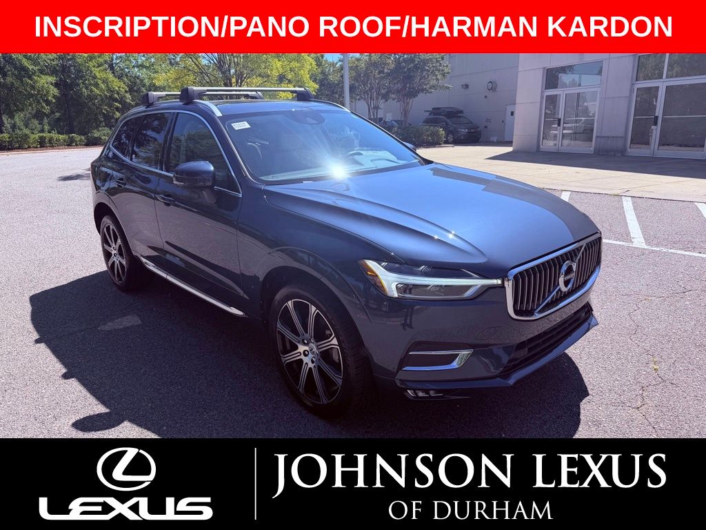 Denim Blue Metallic 2021 Volvo XC60 SUV / Crossover Front-Wheel Drive Automatic