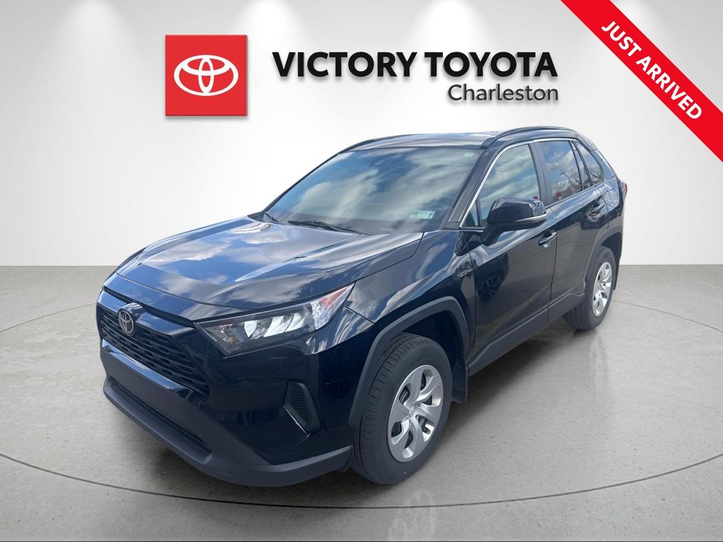 Midnight Black Metallic 2021 Toyota RAV4 LE AWD SUV / Crossover All-Wheel Drive 8-Speed Automatic