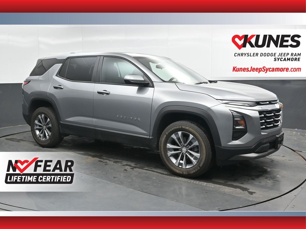 Sterling Gray Metallic 2025 Chevrolet Equinox SUV / Crossover Front-Wheel Drive Continuously Variable Transmission