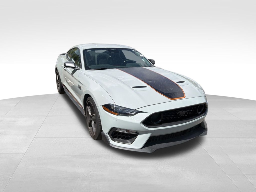 Gray 2023 Ford Mustang Mach 1 Fastback RWD Coupe Rear-Wheel Drive Automatic