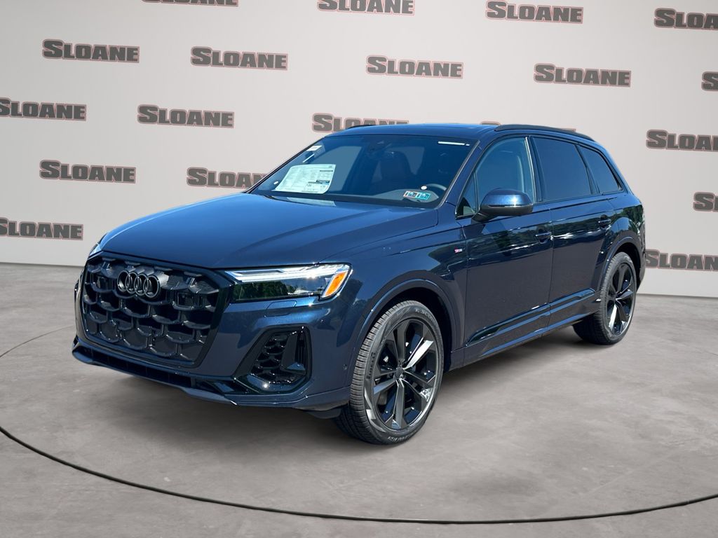Blue 2026 Audi Q7 quattro S line Premium Plus 55 TFSI SUV / Crossover All-Wheel Drive 8-Speed Automatic