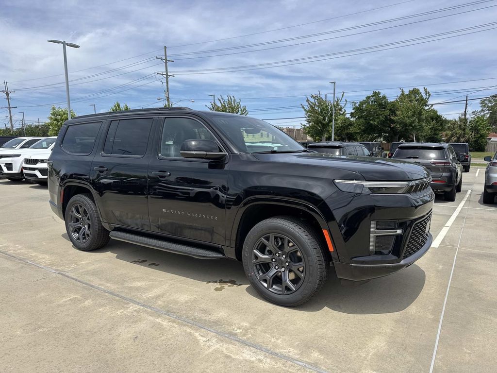 High Gloss Black 2026 Jeep Grand Wagoneer SUV / Crossover Four-Wheel Drive 8-Speed Automatic