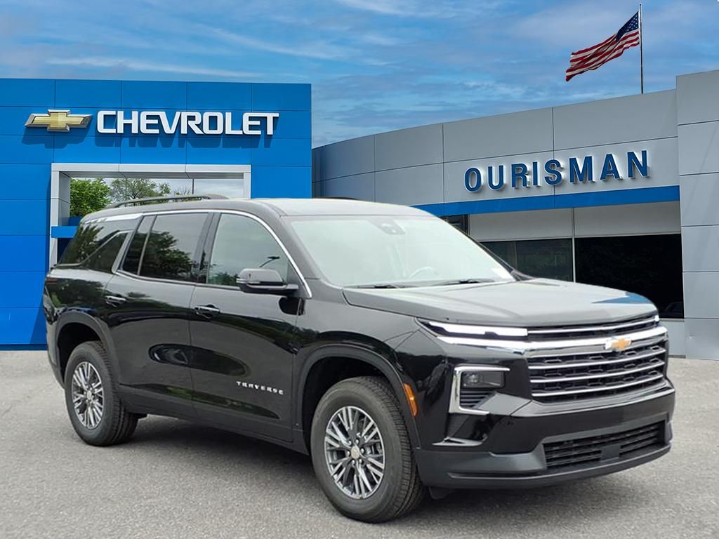 Black Metallic 2026 Chevrolet Traverse LT AWD SUV / Crossover Four-Wheel Drive 8-Speed Automatic