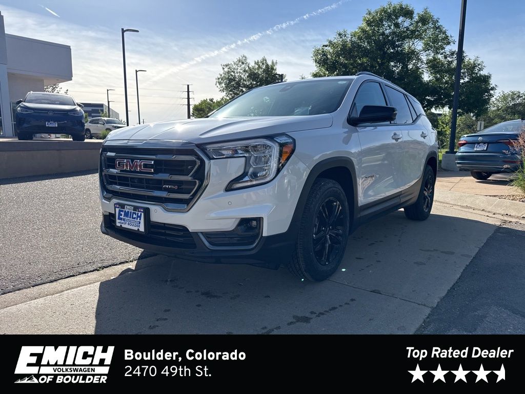 White Frost 2024 GMC Terrain SUV / Crossover All-Wheel Drive 9-Speed Automatic