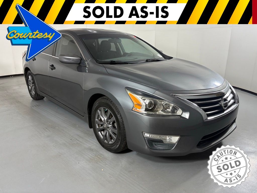 Gray (Gun Metallic) 2015 Nissan Altima 2.5 S Sedan Front-Wheel Drive Continuously Variable Transmission