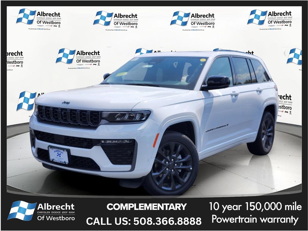 Bright White Clearcoat 2026 Jeep Grand Cherokee SUV / Crossover Four-Wheel Drive 8-Speed Automatic