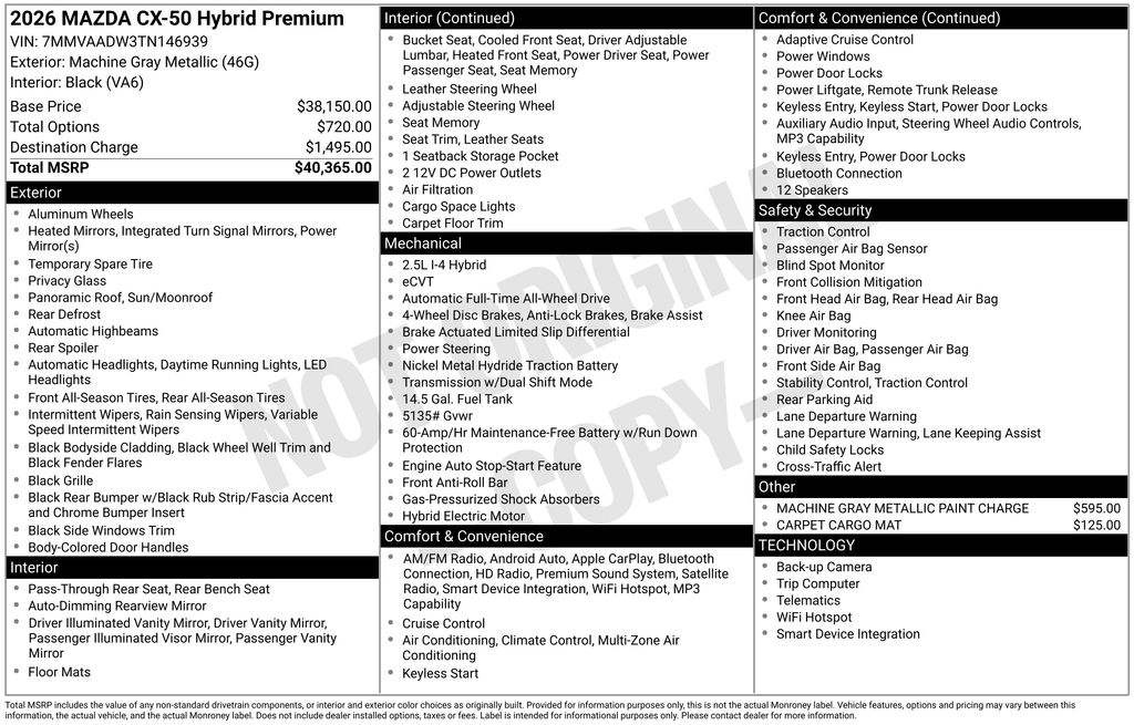 Thumbnail: 2026 Mazda CX-50 - 4