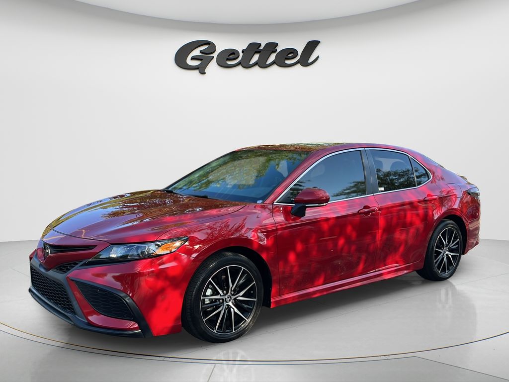 Red 2024 Toyota Camry Sedan Front-Wheel Drive 8-Speed Automatic
