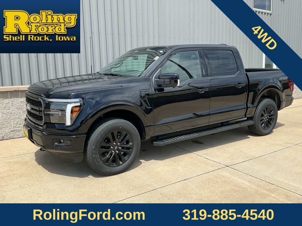 Black Metallic 2026 Ford F-150 Pickup Truck Four-Wheel Drive Automatic