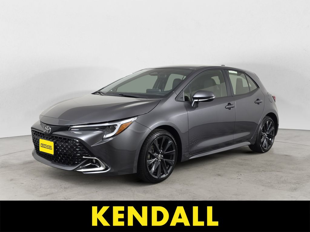 Magnetic Gray Metallic 2024 Toyota Corolla Hatchback Hatchback Front-Wheel Drive Continuously Variable Transmission
