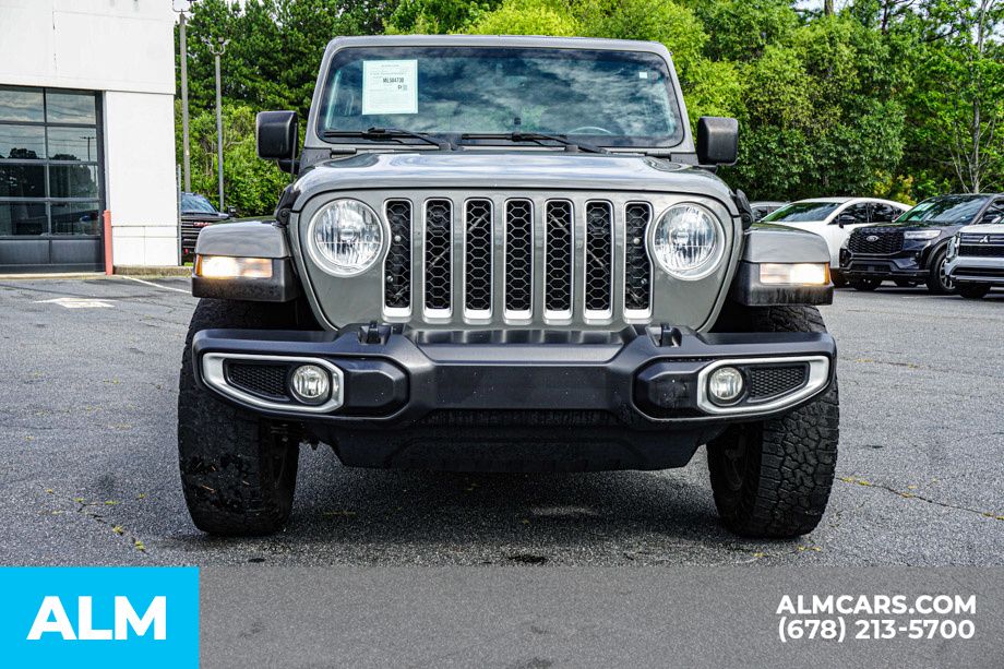 Used 2021 Gray Jeep Overland image 10