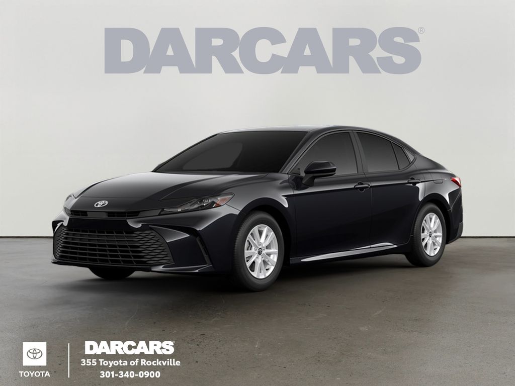 Midnight Black Metallic 2026 Toyota Camry Sedan Front-Wheel Drive Continuously Variable Transmission