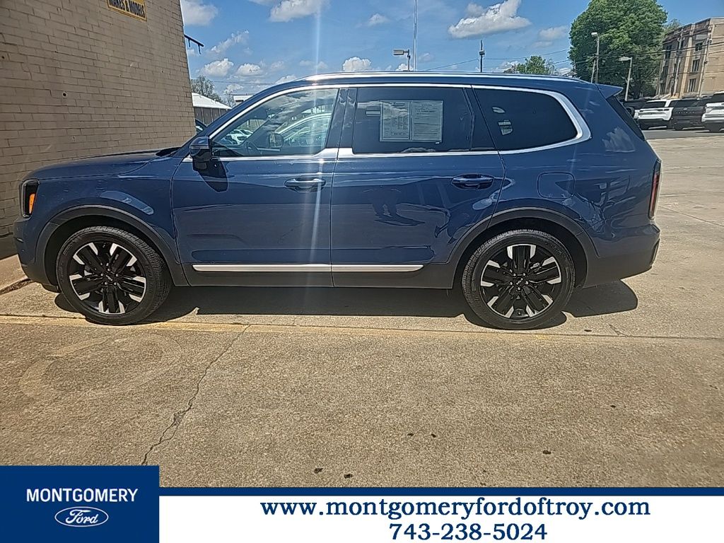 Midnight Lake Blue 2024 Kia Telluride SX FWD SUV / Crossover Front-Wheel Drive 8-Speed Automatic