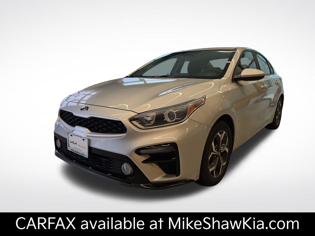 Silky Silver 2019 Kia Forte LXS FWD Sedan Front-Wheel Drive Continuously Variable Transmission