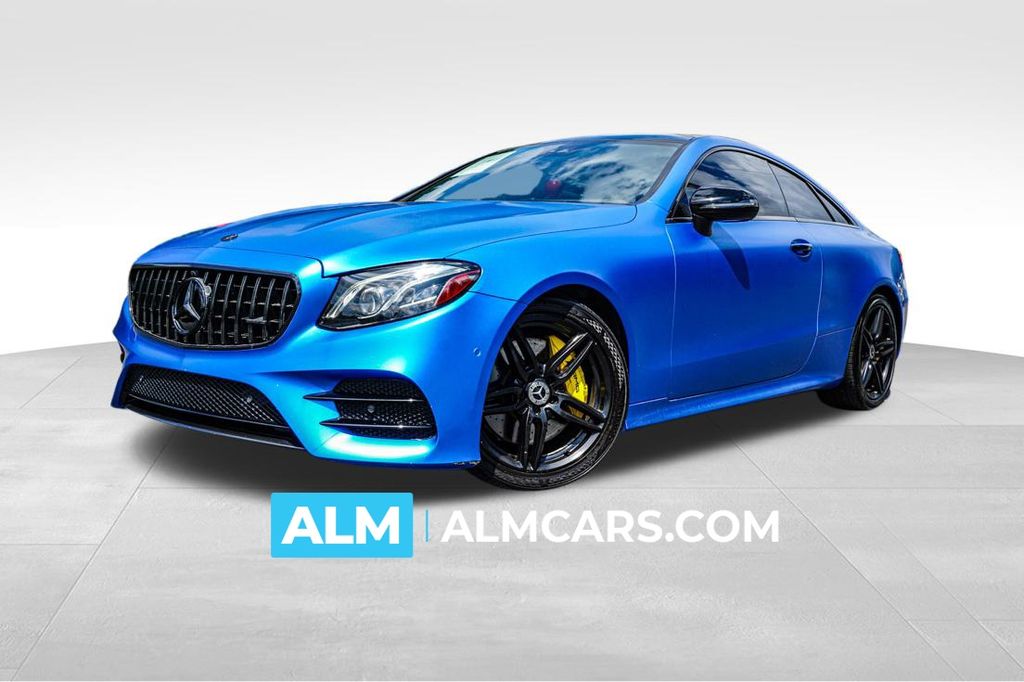 Polar White 2018 Mercedes-Benz E-Class Coupe Rear-Wheel Drive 9-Speed Automatic