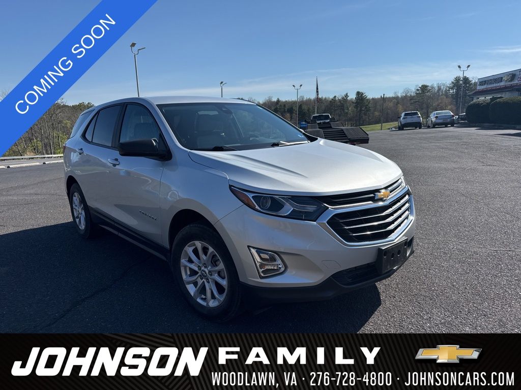 Silver Ice Metallic 2021 Chevrolet Equinox LS AWD with 1LS SUV / Crossover Four-Wheel Drive 6-Speed Automatic Overdrive