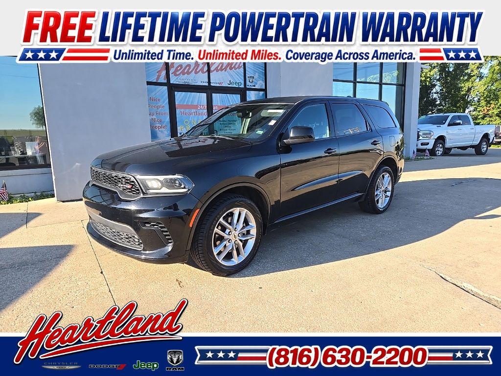 DB Black Crystal Clearcoat 2023 Dodge Durango SUV / Crossover All-Wheel Drive 8-Speed Automatic