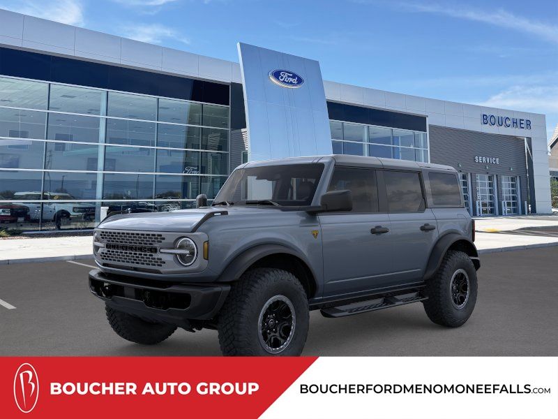 Blue (Azure Gray Metallic Tri-Coat) 2025 Ford Bronco SUV / Crossover Four-Wheel Drive Automatic