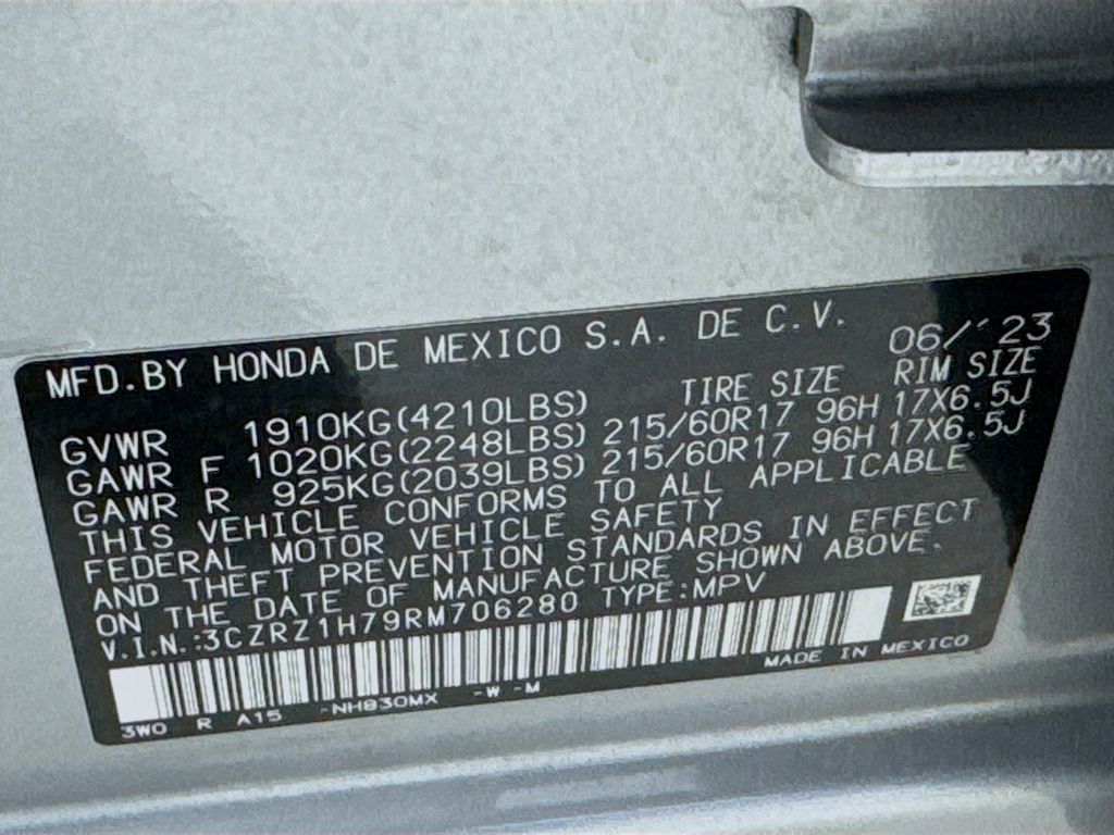 Used Car 2024 Honda Hr-v  Ex-l For Sale Under $30,000 In Austin, Texas