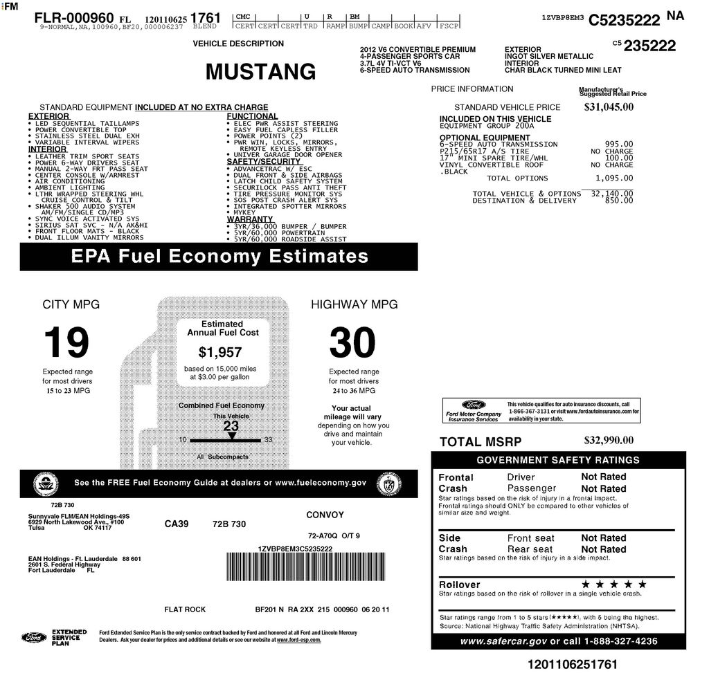 Used 2012 Silver Ford V6 Premium image 2
