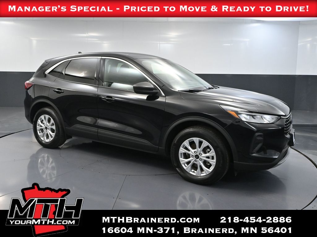 Black Metallic 2024 Ford Escape Active AWD SUV / Crossover All-Wheel Drive 8-Speed Automatic