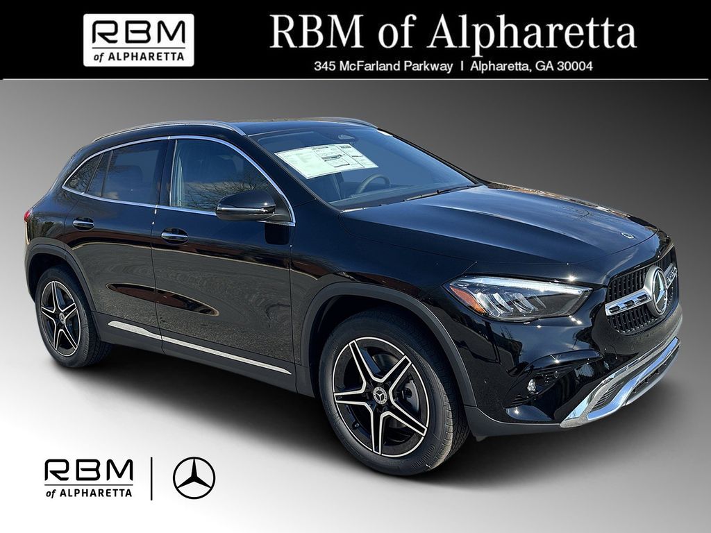 Black 2026 Mercedes-Benz GLA 250 FWD SUV / Crossover Front-Wheel Drive 8-Speed Dual Clutch