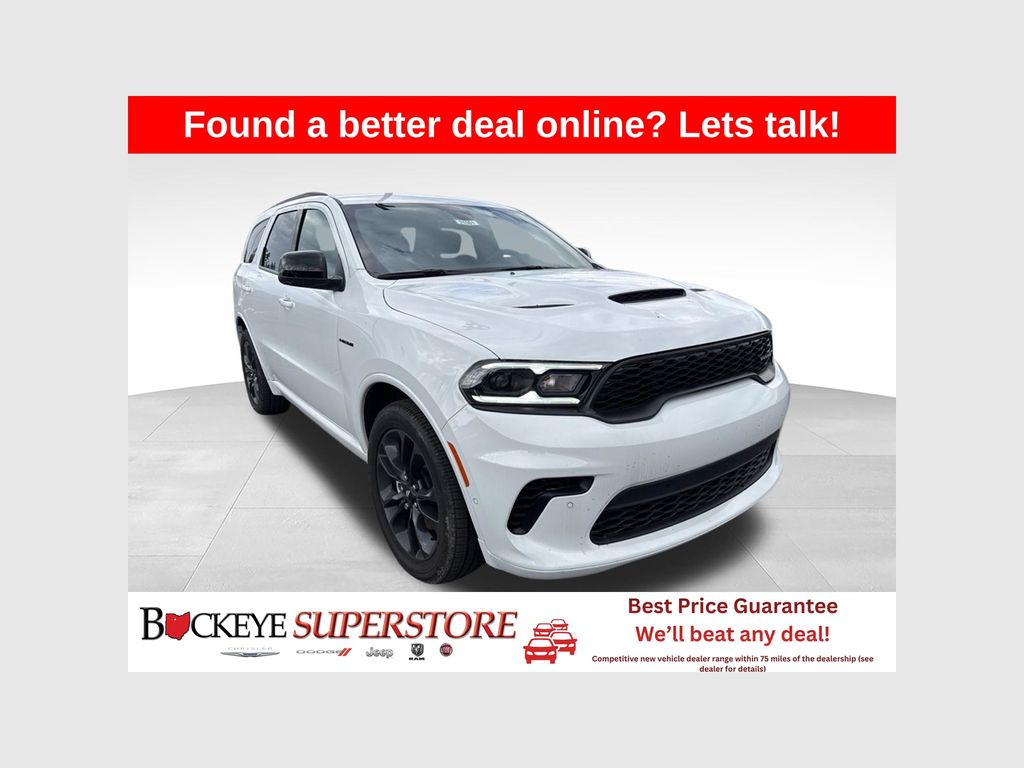 White Knuckle Clearcoat 2025 Dodge Durango SUV / Crossover All-Wheel Drive 8-Speed Automatic