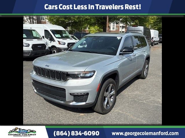 Silver Zynith 2021 Jeep Grand Cherokee L Limited 4WD SUV / Crossover Four-Wheel Drive 8-Speed Automatic
